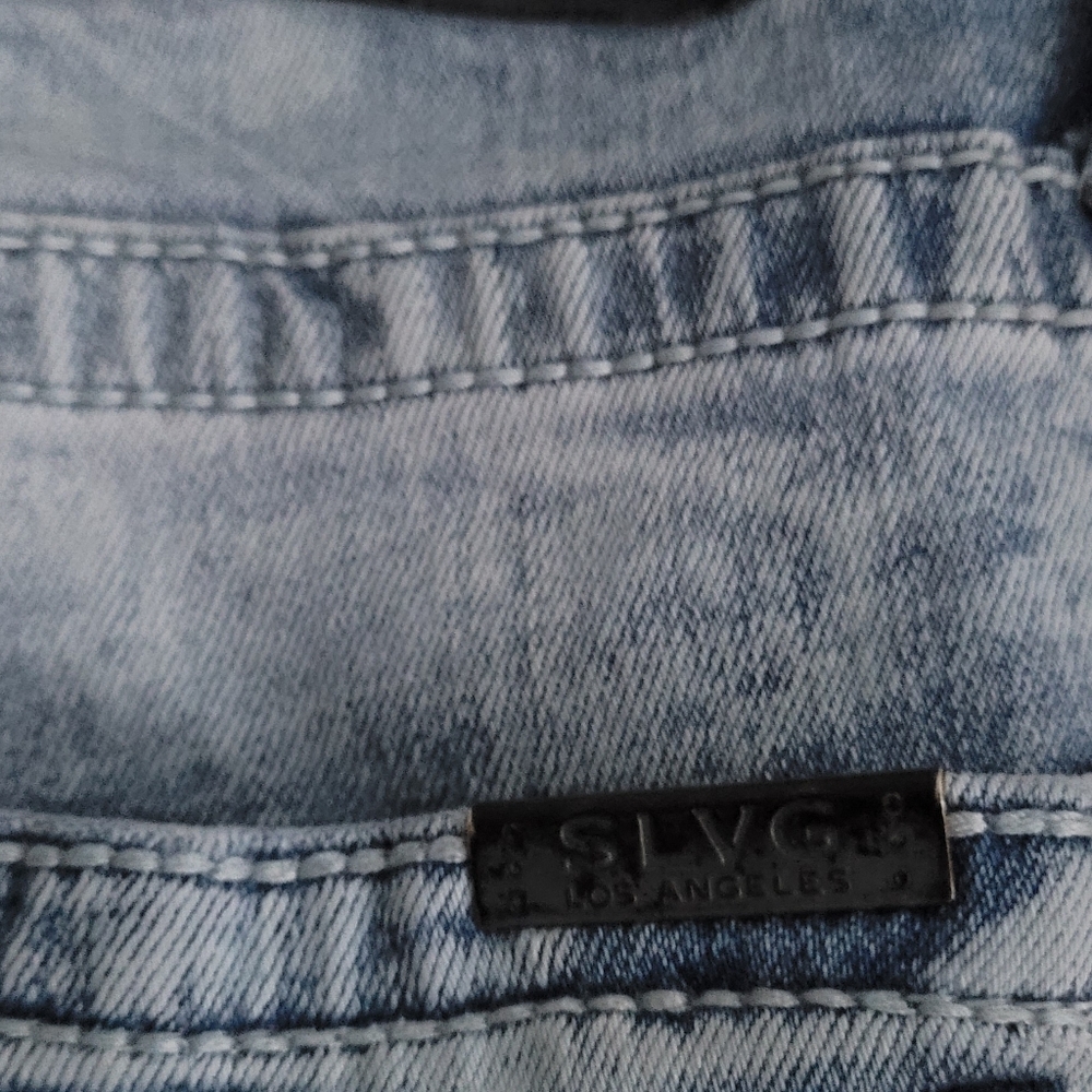 MEN'S SALVAGE JEANS FROM BUCKLE,Light Blue Sz 32 Regular Slim Fit. READ POST. - Picture 15 of 15